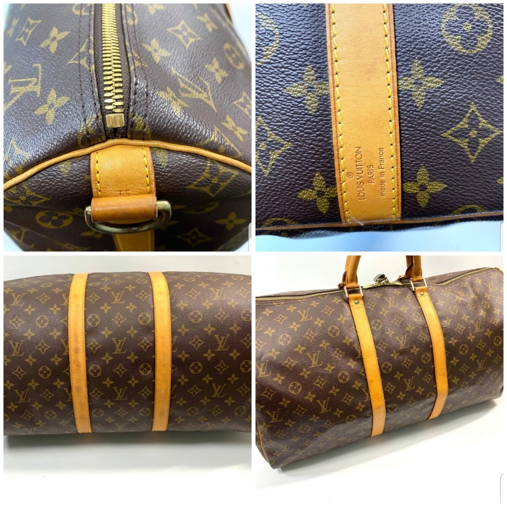 💯 Louis Vuitton Keepall 55 Bandouliere - Picture 5 of 6